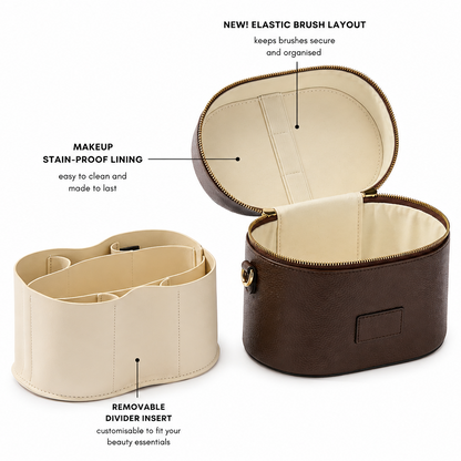 Oval Vanity Case