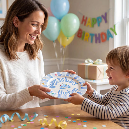 Custom Name Birthday Plate